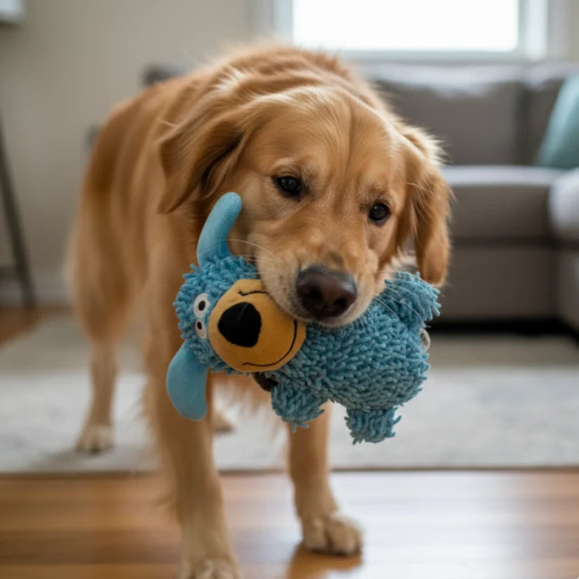 Kicherndes Zahnreinigungsspielzeug